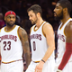 Illustration for article titled Report: Cavaliers Players Having Issues Gelling During Postgame Celebrations